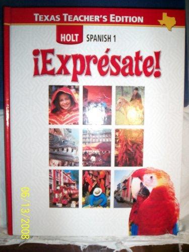 Read Holt Spanish 1 Expresate Workbook Teacher Edition 