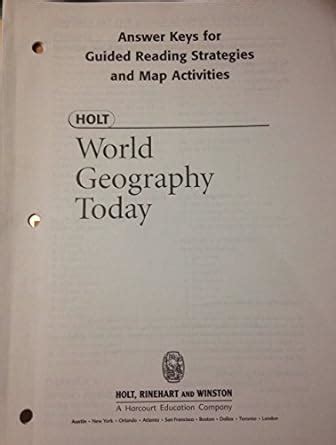 Download Holt World Geography Guided Strategies Answer Key 