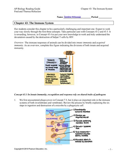 Read Online Holtzclaw Ap Biology Guide Answers Chapter 51 