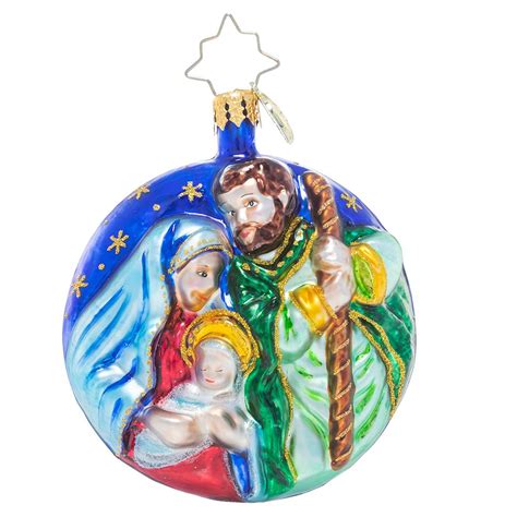 holy Christopher Radko Ornaments