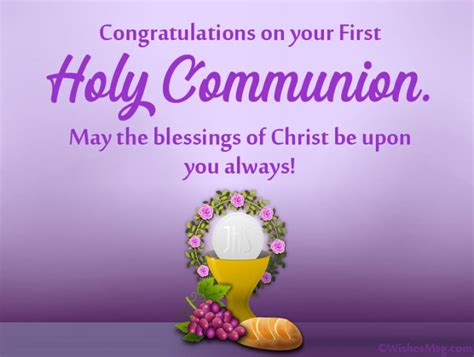 Holy Communion Congrats Messages