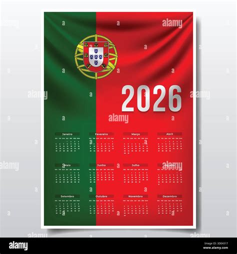 home portugal flag planner for portuguese coworke