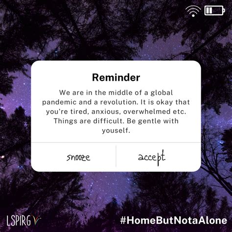 home but not alone