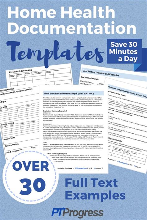 Full Download Home Health Nursing Documentation Templates 