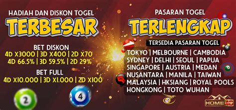 HOME4D TERBAIK 🎰️Situs Slot Online & Toto Togel Terpercaya 2024