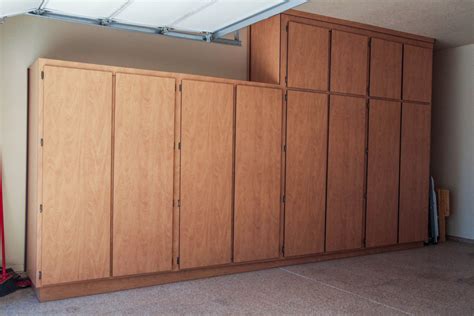 Homemade Garage Storage Cabinets