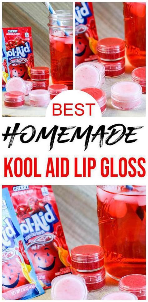 homemade lip balm vaseline kool aid ingredients