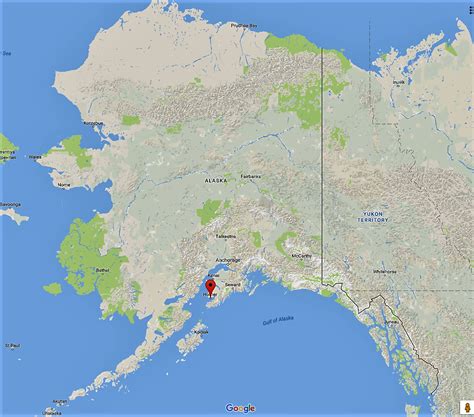 homer alaska map