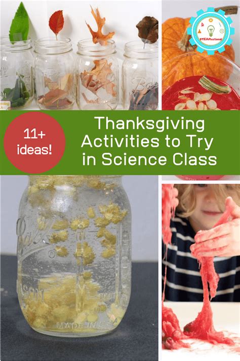 Homeschool Friendly Thanksgiving Science Experiments Thanksgiving Science Activities - Thanksgiving Science Activities