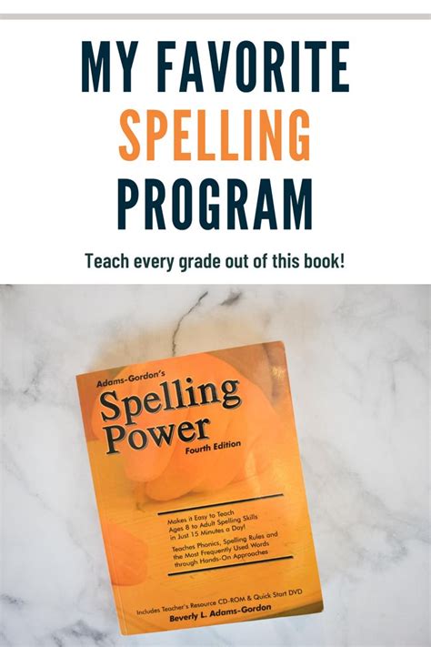 Homeschool Spelling With Spelling Power The Curriculum Choice Spelling Power Grade 8 - Spelling Power Grade 8