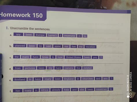 Homework 150 T6