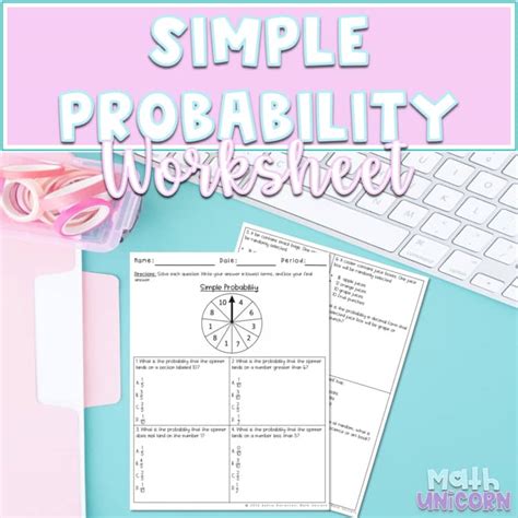 Homework Practice Probability Of Simple Events