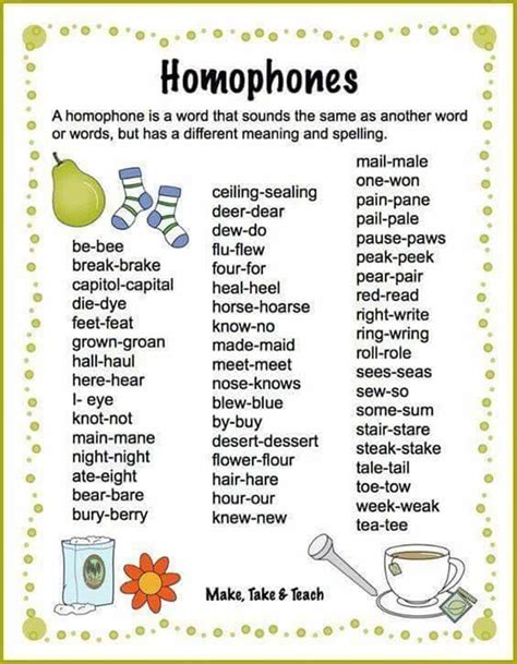 Homonyms Homophone Worksheets Homonyms And Homographs Worksheet 2 - Homonyms And Homographs Worksheet 2