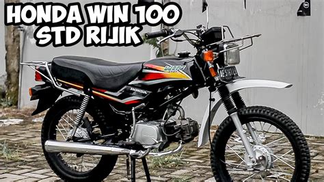 HONDA WIN MODIF GTX：2001+ Modifikasi Motor Honda Win 100 Terkeren dan Minimalis