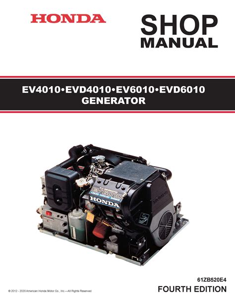 Full Download Honda Ev6010 Repair Manual 