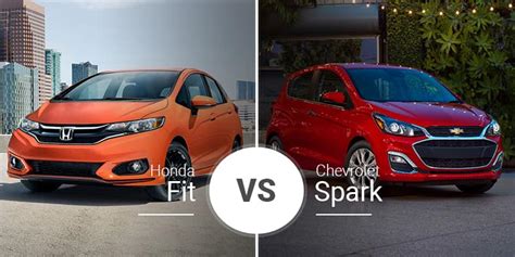 Honda Fit vs Chevy Spark: A Tale of Two Subcompact Stars