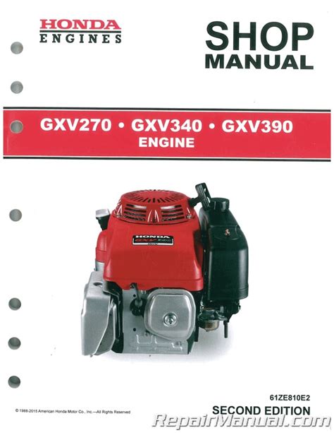 Download Honda Gxv270 Gxv340 Engine Workshop Service Repair Manual 