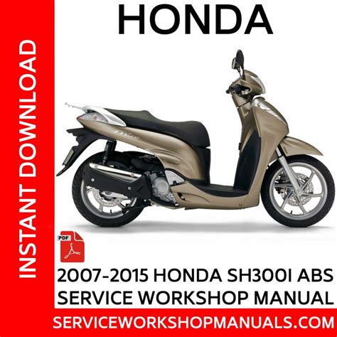 Download Honda Sh 300 Service Manual 