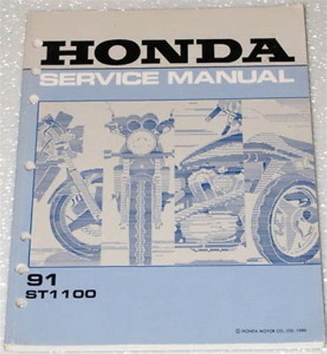 Download Honda St1100 Workshop Manual 