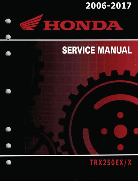 Full Download Honda Trx250Ex Service Manual Free 