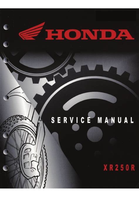 Read Online Honda Xr250R Manual Free Download 