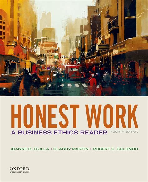 Read Honest Work Business Ethics Reader 2Nd Edition Bihweb 