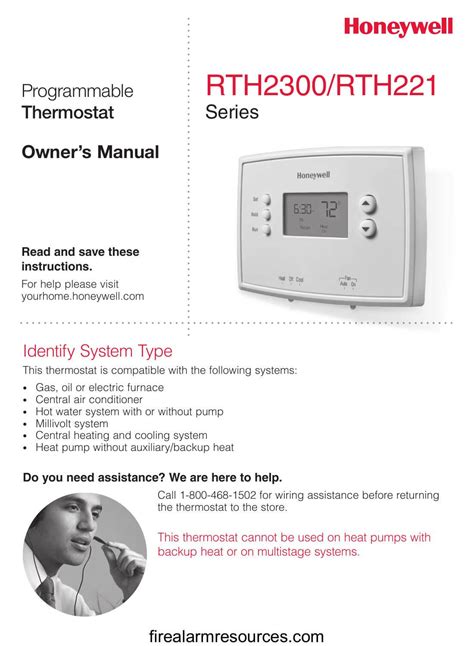 Read Honeywell Programmable Thermostat Manuals File Type Pdf 