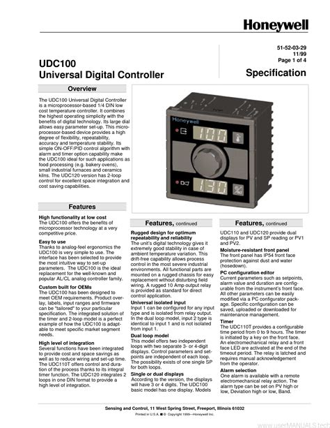 Full Download Honeywell Udc 3000 Manual Pdf 