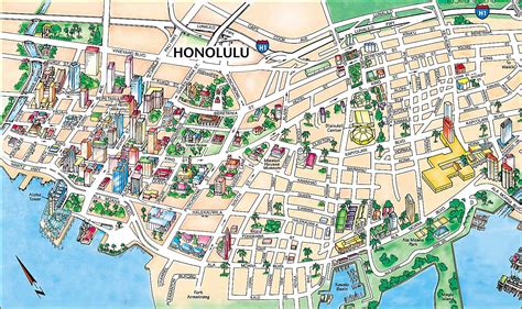 Honolulu City Map