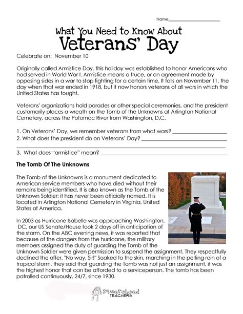 Honoring Our Veterans Worksheet Answers Veterans Day Research Worksheet - Veterans Day Research Worksheet