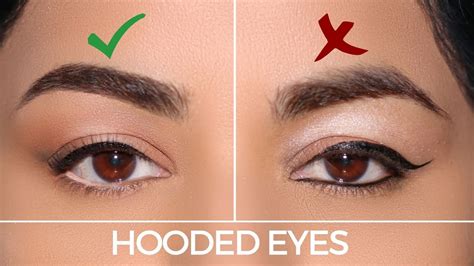 hooded eyes makeup