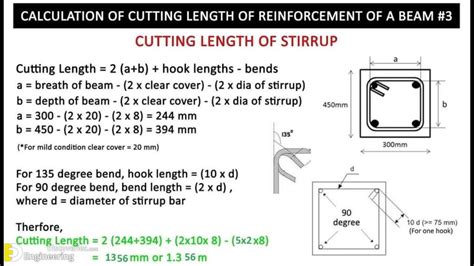 Hook Length For Stirrups