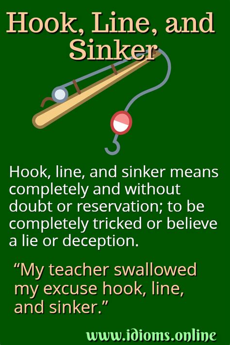 Hook Line Sinker