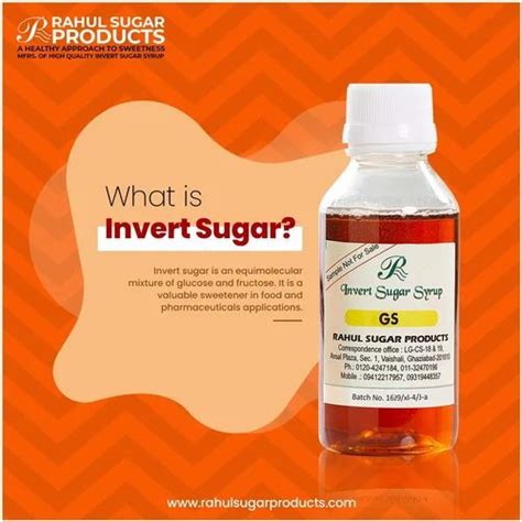 Hookah Grade Invert Sugar Syrup Manufacturer Supplier From Sugar Grade - Sugar Grade