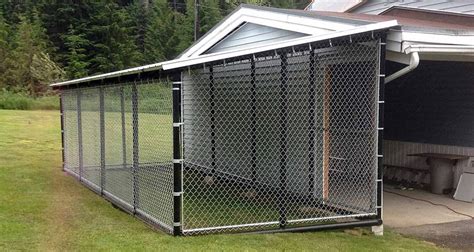 Hoover Fence Chain Link Dog Kennel Panels Light Chain Link Fence Panels For Dog Kennels - Chain Link Fence Panels For Dog Kennels