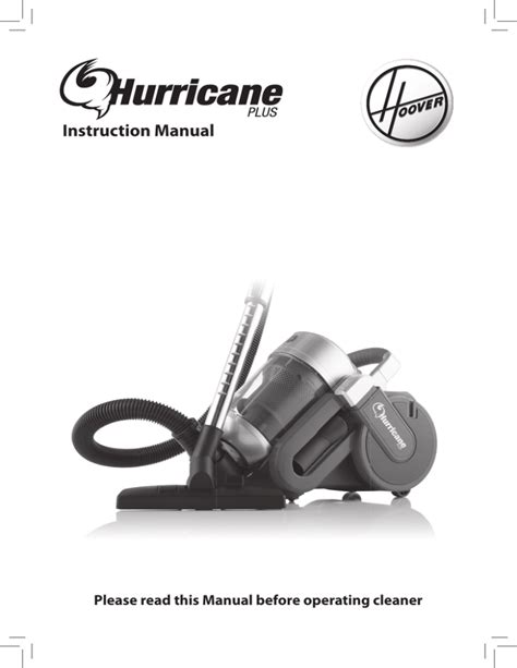 Download Hoover Hurricane Plus Manual Dfnk 