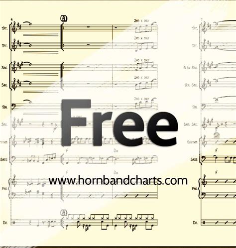 horn section charts pdf