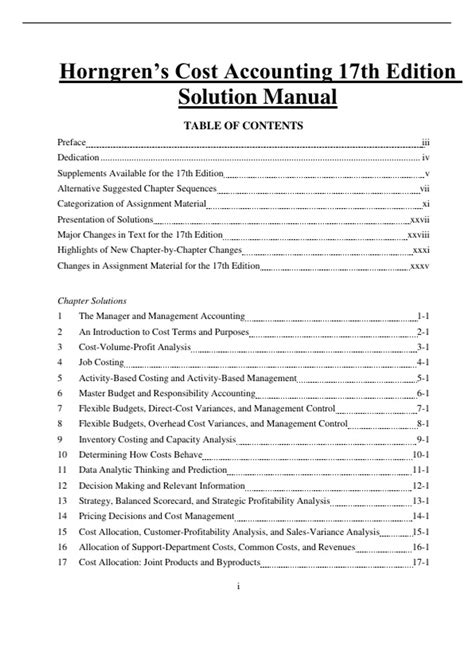 Download Horngren 12Th Edition Solution Manual 