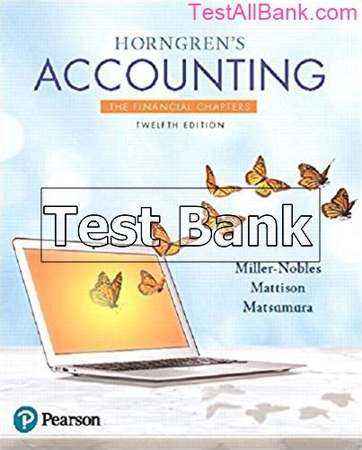 Read Online Horngrens Accounting Customized Edition For Acc 122 