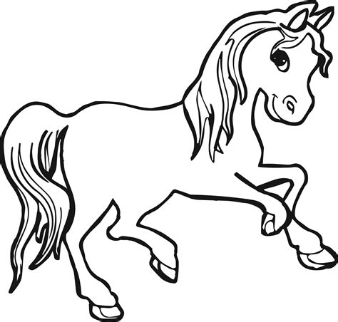 Horse Coloring Pages For Kids Amp Adults World Cute Coloring Pages Of Baby Horses - Cute Coloring Pages Of Baby Horses
