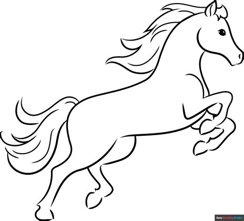 horse outline