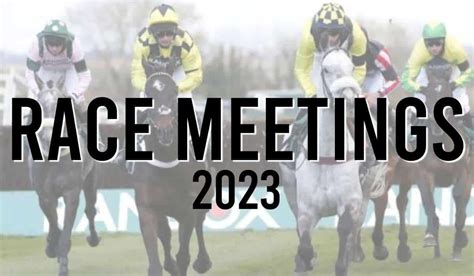 horse race meetings 2022