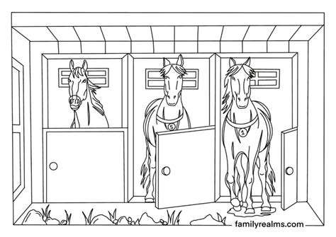Horse Stable Coloring Pages Amp Coloring Book 6000 Horse Stable Coloring Pages - Horse Stable Coloring Pages