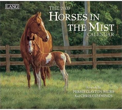 Full Download Horses In The Mist 2009 Wall Calendar 