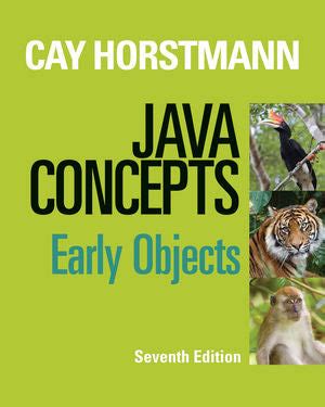 Read Horstmann Java Concepts Solutions 