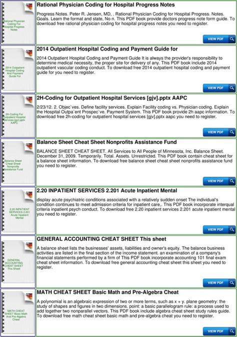 Full Download Hospital Inpatient Coding Guidelines 