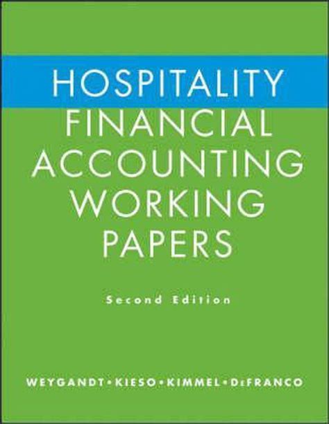 Download Hospitality Financial Accounting Working Papers 