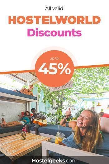 hostel world discount code