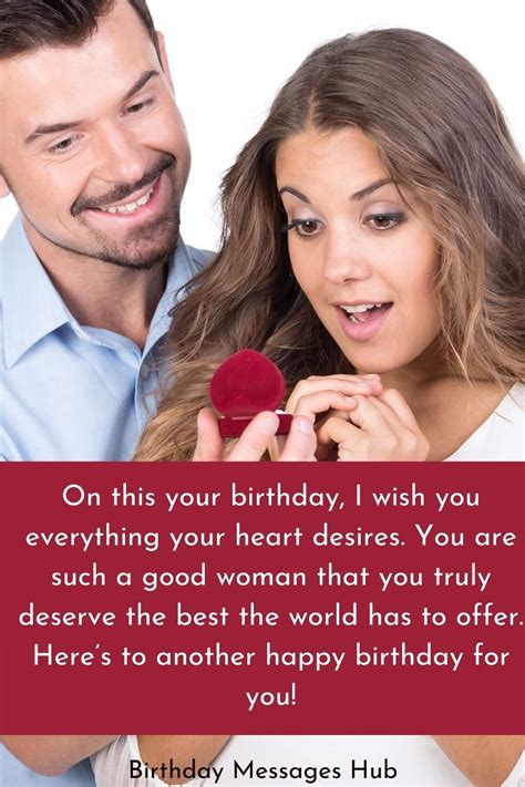 hot birthday message for her