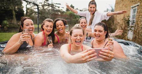 Hot Tub Foursome